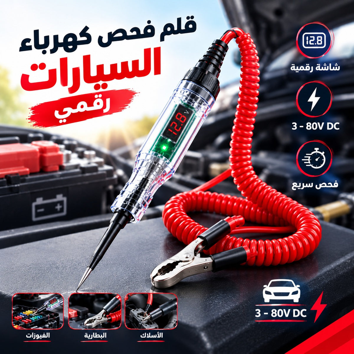 ⚡ AMFORI للقياس وتشخيص الكهرباء احترافي 🔧