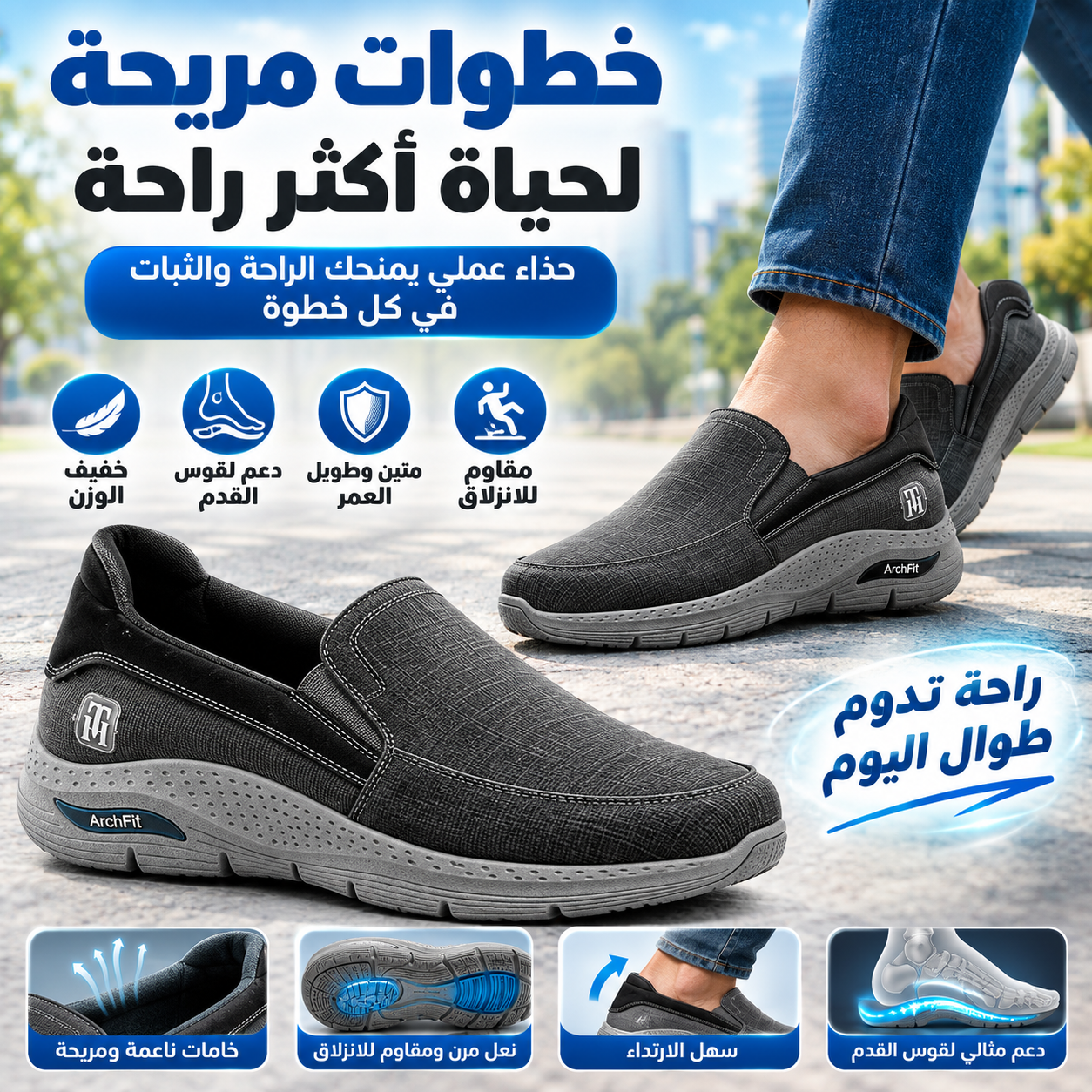 🦶 راحة حقيقية👟 مع كل خطوة تخطوها⭐