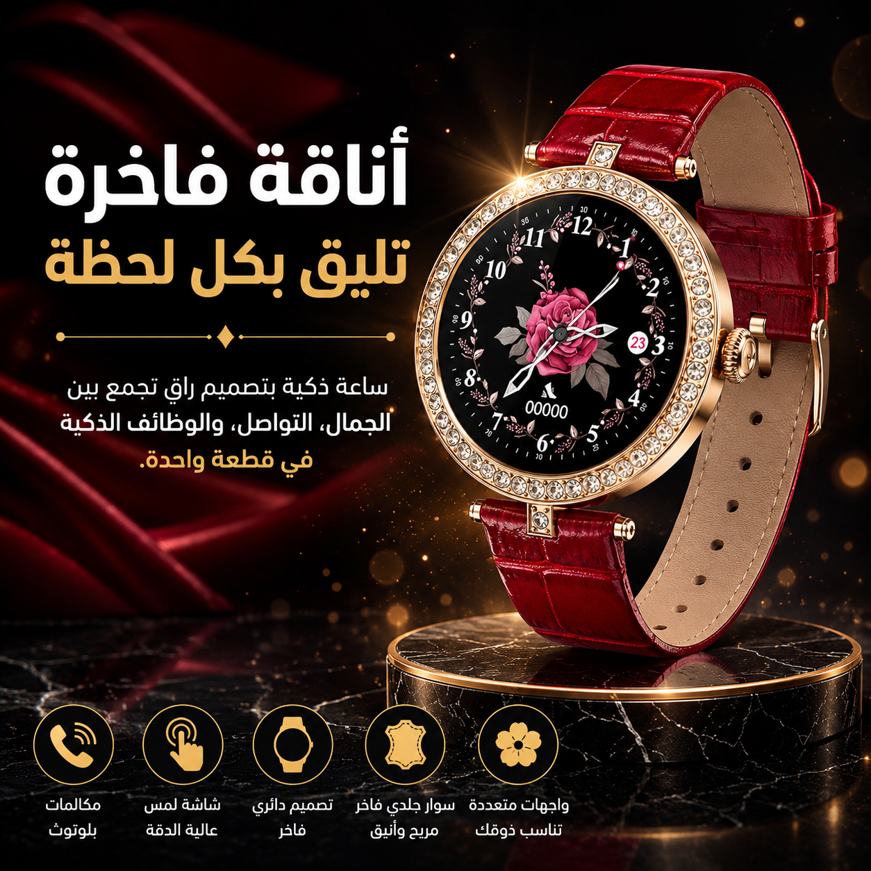 🚀 ساعة ذكية تجمع بين الأناقة والتقنية Haino Teko RW-21🌟فخامة وتقنيات عصرية⌚