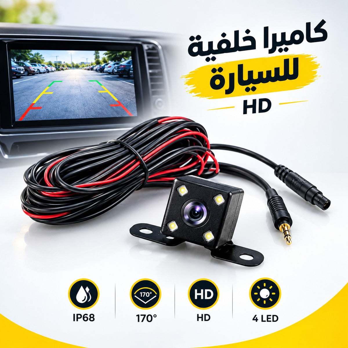 شاهد ما خلف سيارتك بوضوح أكبر